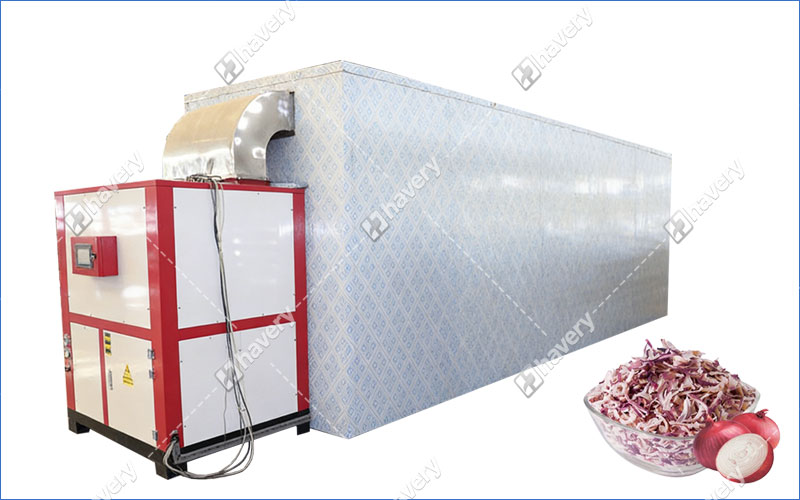onion dehydrator machine with heat pump tech
