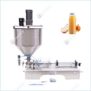horizontal pneumatic onion juice liquid filling machine semi auto