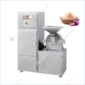 stainless steel onion powder grinding machine with water cooling system