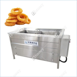 electric onion rings deep fryer machine for small snack food business
