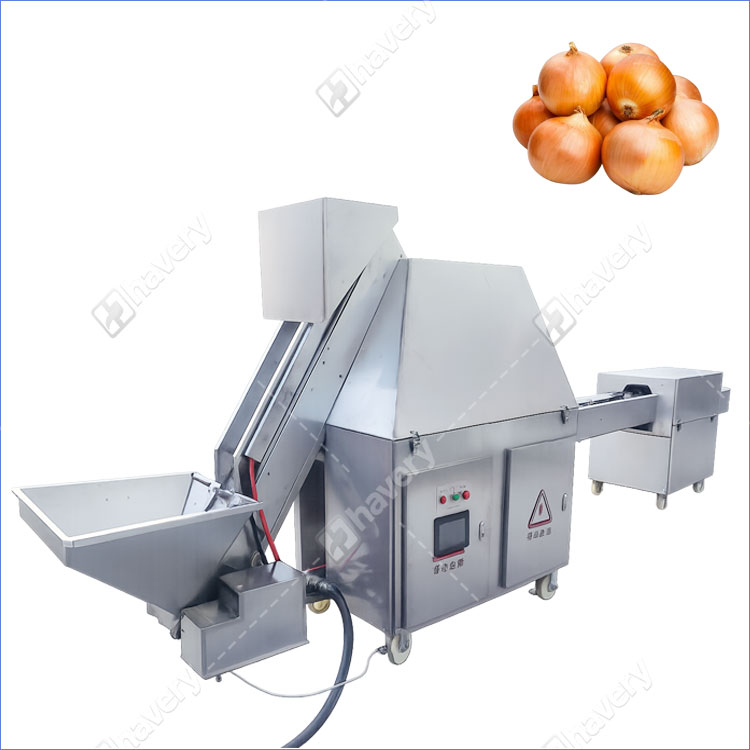industrial onion peeling and root cutting machine for dried onion skin clean industrial onion peeling and root cutting machine for dried onion skin clean