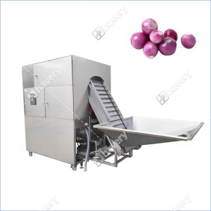 stainless steel shallots peeling machine for small onion skin removing