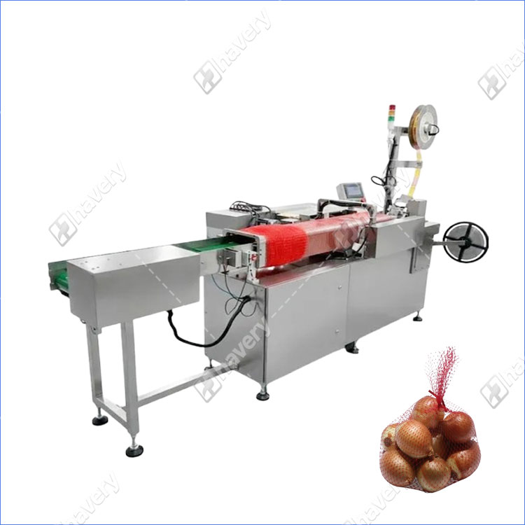 упаковочная машина для сетчатых мешков mesh bag packing machine